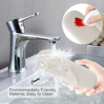 woloyo Travel Makeup Brush Holder, Silicone Makeup Bag Organizer, Make up Brushes Pack Cosmetic Bag, Makeup Brush Case Travel Essentials for Women (White)