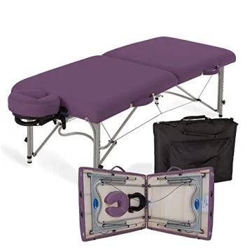 Earthlite Portable Massage Table Luna - Durable 30" Wide Massage Table with Professional Foam and St...