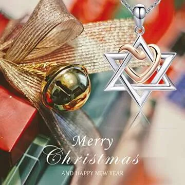 Elegant Rose Gold Star of David Necklace for Women