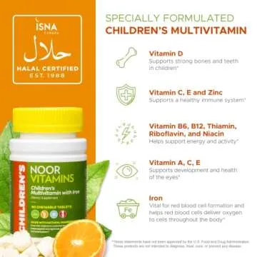 Halal Kids Multivitamin Chewable with Essential Vitamins