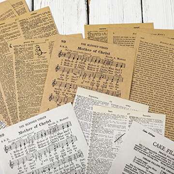 234 Pieces 4 Sets Vintage Scrapbook Paper Junk Journal Pages Collage Paper Ephemera Bundle Junk Journaling Supplies Craft Kits for Bullet Albums Planners Wall Art Decoupage Crafter Gifts Supplies