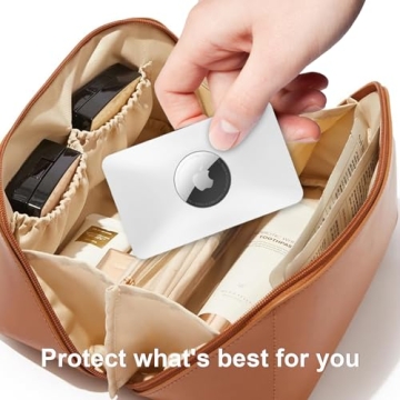 Slim Credit Card Wallet Case for Apple AirTag - 2 Pack