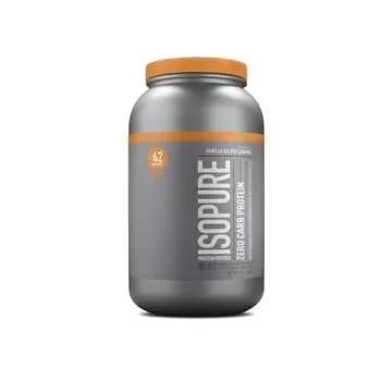 Isopure Zero Carb Whey Isolate Protein Powder - Vanilla Caramel