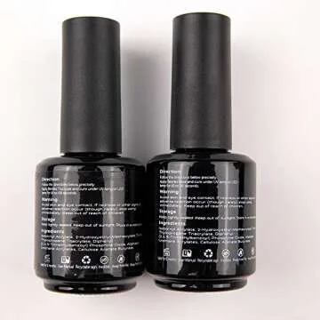 Beetles Glitter Series Gel Nail Polish Set, 6 Pcs Purple Gold Glitter Gel Polish Kit Orange Green Nail Gel Kit Art Design Sugar Skull Gift Box, Soak Off LED Gel Nail Lamp Cured, 7.3 ml Each Bottle