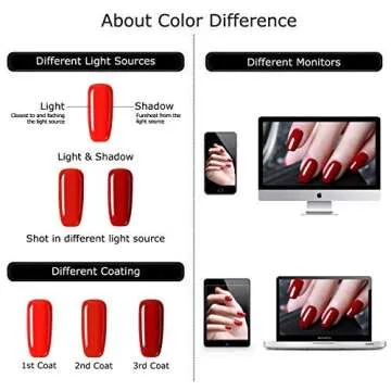 Beetles Glitter Series Gel Nail Polish Set, 6 Pcs Purple Gold Glitter Gel Polish Kit Orange Green Nail Gel Kit Art Design Sugar Skull Gift Box, Soak Off LED Gel Nail Lamp Cured, 7.3 ml Each Bottle