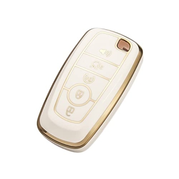 Elegant OFFCURVE Key Fob Cover for Ford Models - Premium Protection