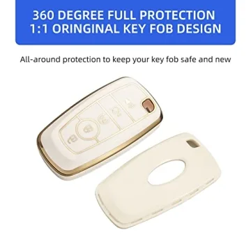 OFFCURVE Stylish Key Fob Cover for Ford Vehicles