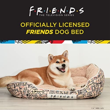 Friends City Doodle Cuddler Dog Bed for Small Dogs
