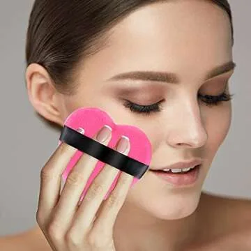 Molain Heart Shape Makeup Blendiful Puffs for Flawless Beauty