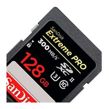 Top SanDisk Extreme Pro 128GB UHS-II Memory Card
