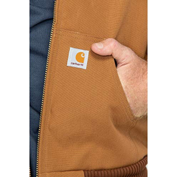 Carhartt Men's Quilted Flannel Lined Duck Active Jacket