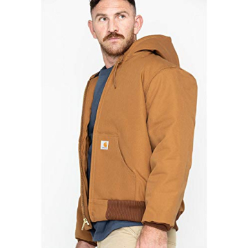 Carhartt Men's Quilted Flannel Lined Duck Active Jacket