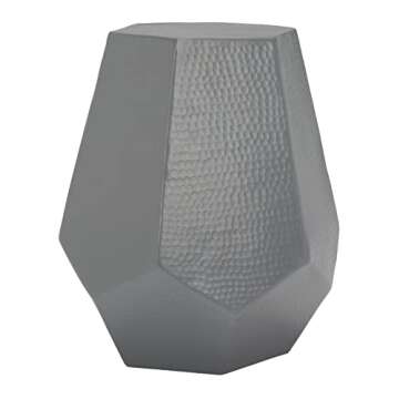 Safavieh Home Collection FOX5509 Side Table, Dark Grey