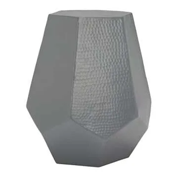 Safavieh Home Collection FOX5509 Side Table, Dark Grey