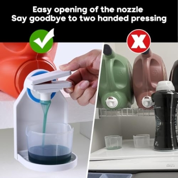 Mess-Free KMOUANTS Laundry Detergent Cup Holder