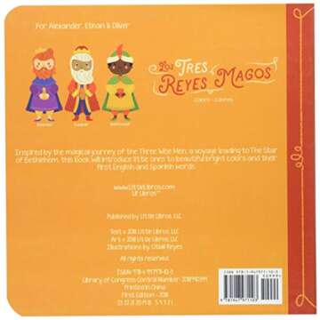 Tres Reyes Magos: Colors / Colores: A Bilingual Book of Colors (Lil' Libros) (English and Spanish Edition)
