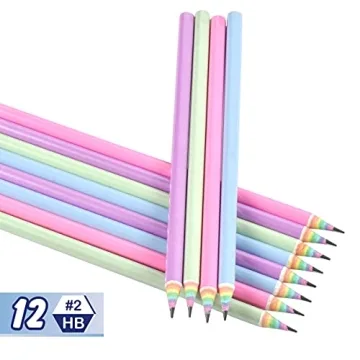 Eco-Friendly Recycled Paper HB Pencils 12-Pack