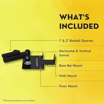 HulkFit T Bar Row Platform Accessory for Power Rack