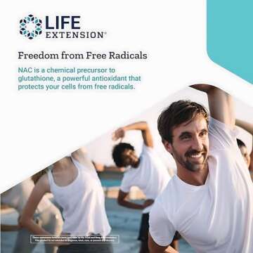 Life Extension N-Acetyl-L-Cysteine 60-600mg Veggie Caps