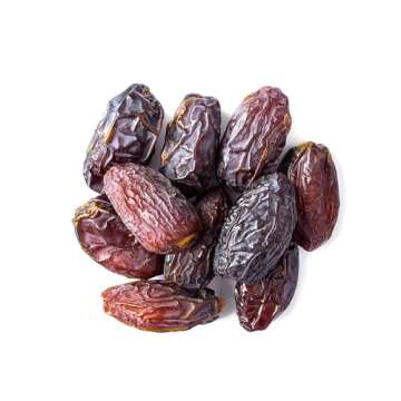 Food to Live - Organic Medjool Dates, 2 Pounds Non-GMO, Whole Dried Dated with Pits, Large Size, Unsweetened, Unsulphured, Vegan, Sirtfood, Bulk.