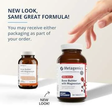 Metagenics Bone Builder with Magnesium - Bone Support Supplement* - Comprehensive Mineral Support* - with Calcium, Vitamin D & Magnesium - Non-GMO - Gluten-Free - 90 Tablets