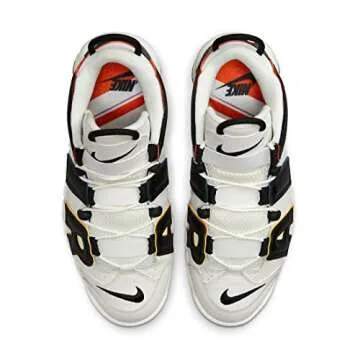 Nike Men's Air More Uptempo Sneakers, Pure Platinum/White/Bright Cri, 12