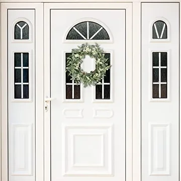 Elegant Pinkpum 20'' Eucalyptus Wreath for Home Decor