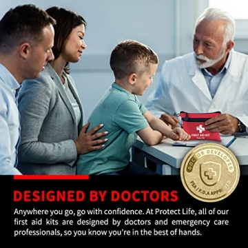 100-Piece First Aid Kit Compact HSA FSA Eligible