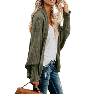 Mafulus Women's Oversized Chunky Knit Cardigan - Cozy & Stylish