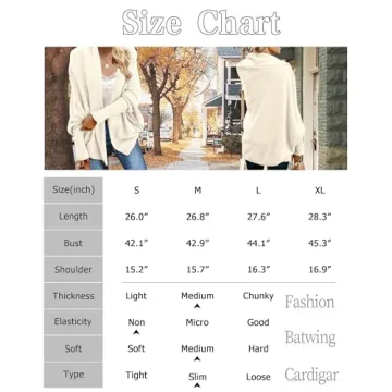 Mafulus Women's Oversized Chunky Knit Cardigan - Cozy & Stylish