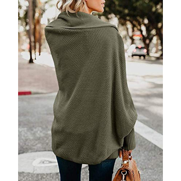Mafulus Women's Oversized Chunky Knit Cardigan - Cozy & Stylish