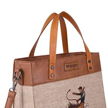 Montana West Wrangler Purses and Handbags for Women Tote Bag Vintage hand-woven Boho Aztec Bag Western Purses for Women WG54-8317TN