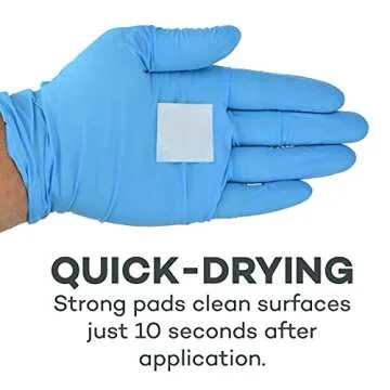 Dealmed Alcohol Prep Pads – 200 Count Medium Latex-Free Gamma Sterilized Antiseptic Wipes, Wound Care Products for First Aid Kits, Home, and Medical Facilities