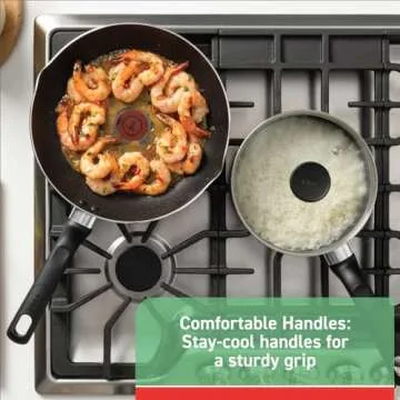 T-fal 13.25 Inch Nonstick Fry Pan for Easy Cooking