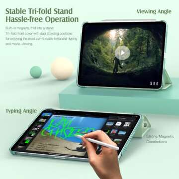 TiMOVO iPad Air 11 Inch Case - Slim and Protective Cover