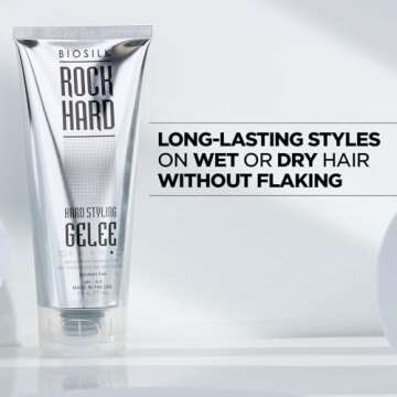 BioSilk Rock Hard Hair Gel for Long-Lasting Styles