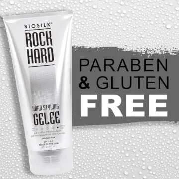 BioSilk Rock Hard Hair Gel for Long-Lasting Styles