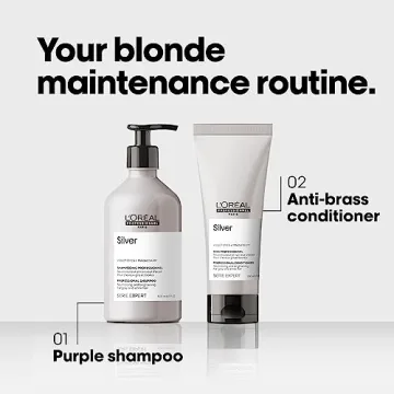 L'Oreal Purple Shampoo for Blonde, Silver Hair Care