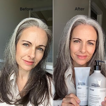 L'Oreal Purple Shampoo for Blonde, Silver Hair Care
