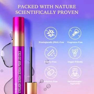 VieBeauti Eyelash Growth Serum for Longer Fuller Lashes