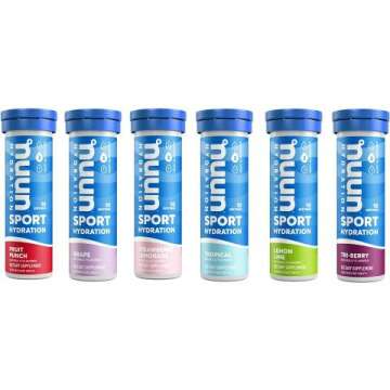 Nuun Sport Electrolyte Tablets Variety Pack - 60 Servings