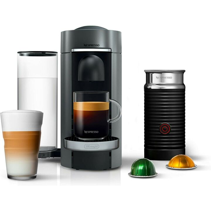 Nespresso VertuoPlus Deluxe Coffee Machine with Frother