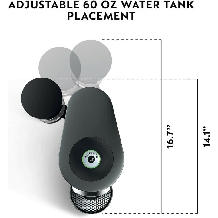 Nespresso VertuoPlus Deluxe Coffee Machine with Frother