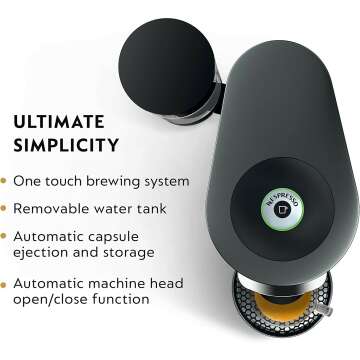 Nespresso VertuoPlus Deluxe Coffee Machine with Frother