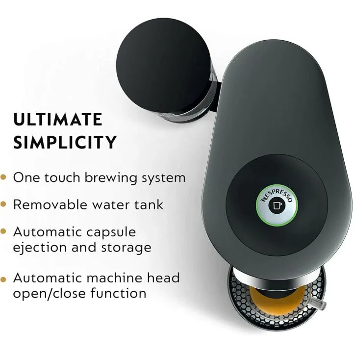 Nespresso VertuoPlus Deluxe Coffee Machine with Frother