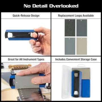 MusicNomad Tracers Fret Erasers 6 pc. Finishing Kit