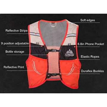 Lovtour Hydration Race Vest for Runners and Cyclists