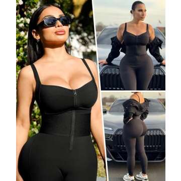 SHAPELLX Tummy Control Jumpsuit for Women