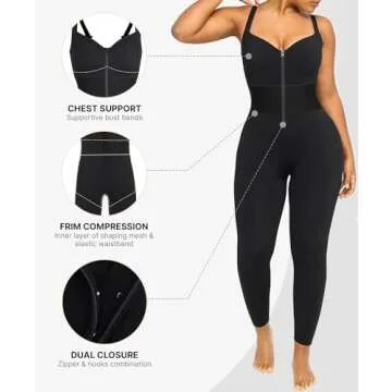 SHAPELLX Tummy Control Jumpsuit for Women