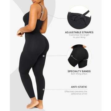 SHAPELLX Tummy Control Jumpsuit for Women